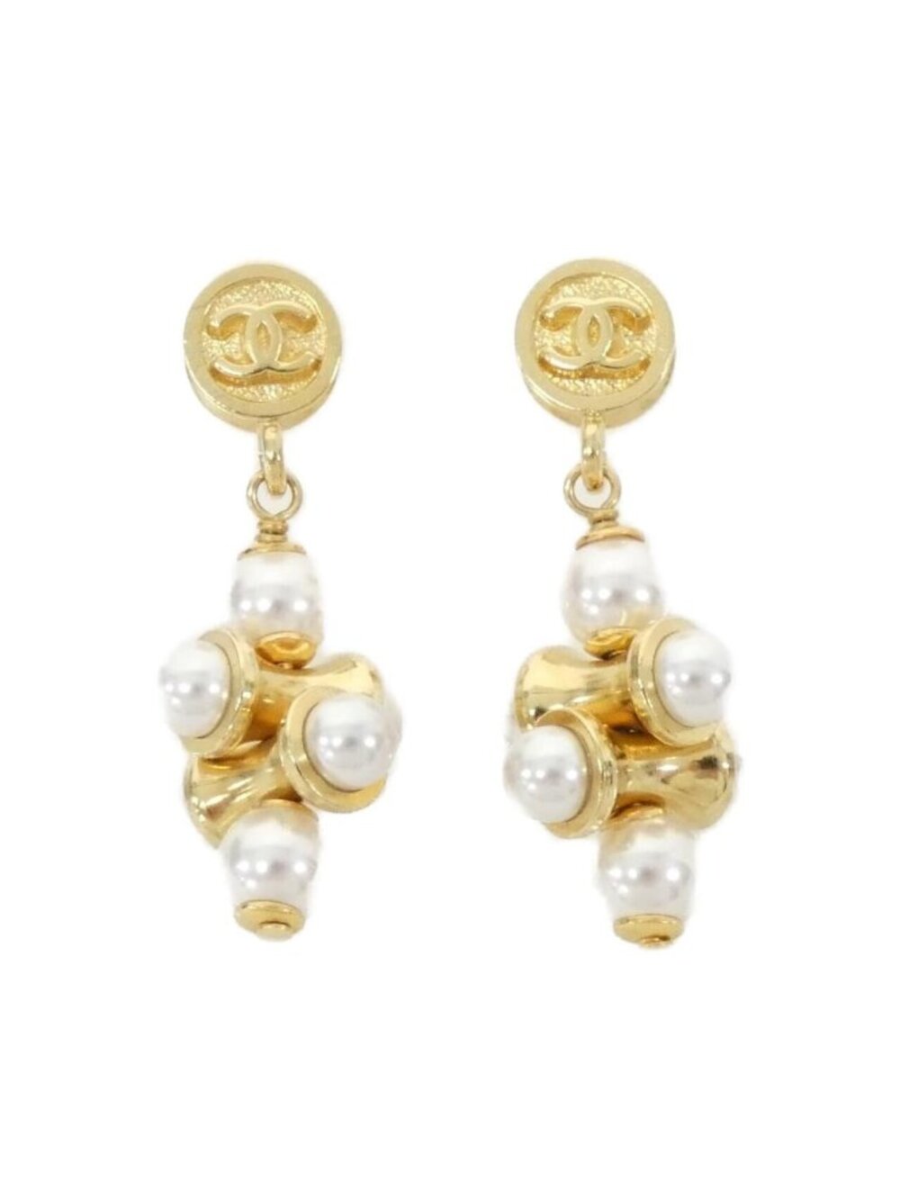 Chanel Earrings Gold